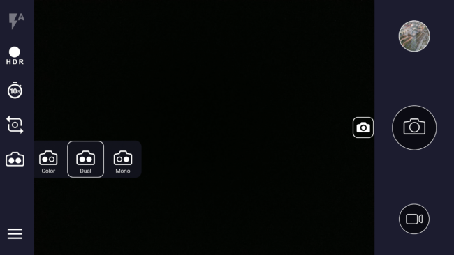 Aplicación cámara del Nokia 8