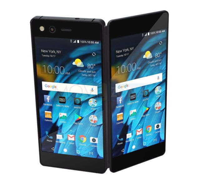 ZTE Axon M pantalla articulada