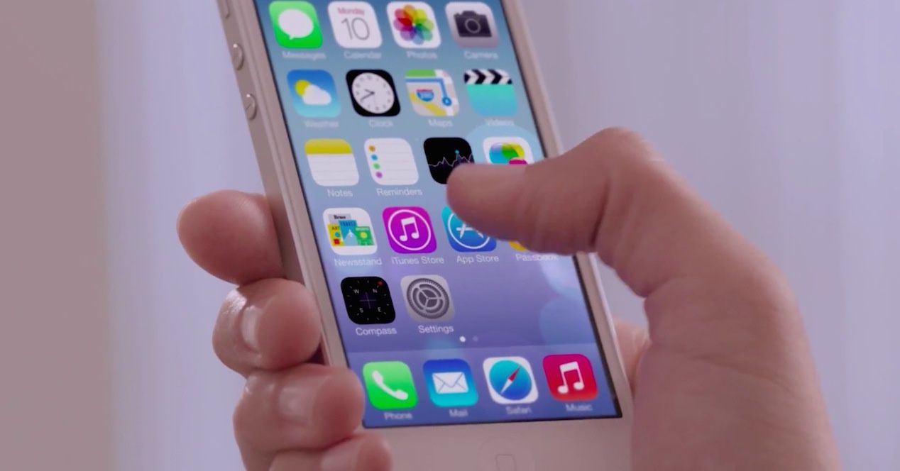 iPhone con aplicaciones instaladas