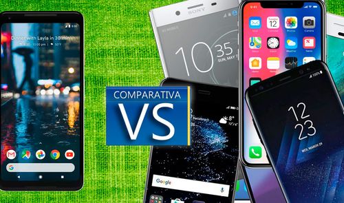 comparativa pixel 2 xl