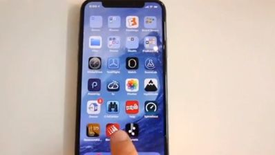 Vídeo del iPhone X en funcionamiento