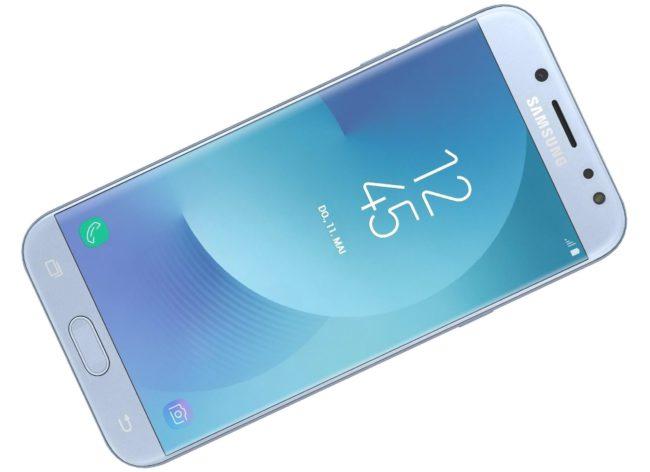 Samsung Galaxy J5 2017 por la parte frontal