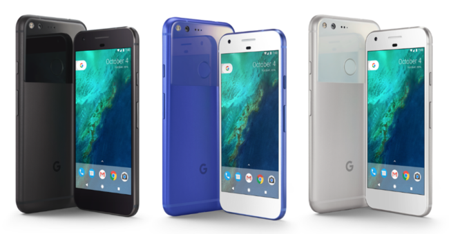 Diferentes modelos del Google Pixel 2 XL