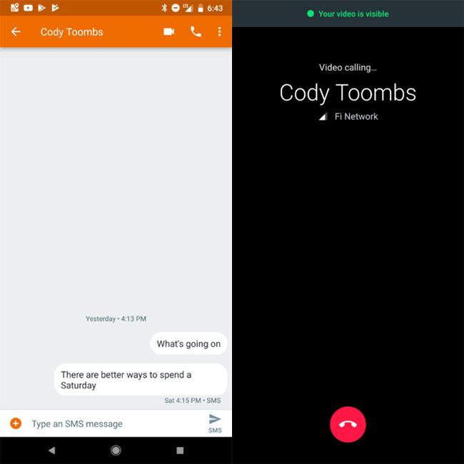 Videollamadas de Duo integradas en la app Mensajes Android