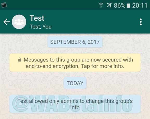 Futuras novedades para los grupos de WhatsApp