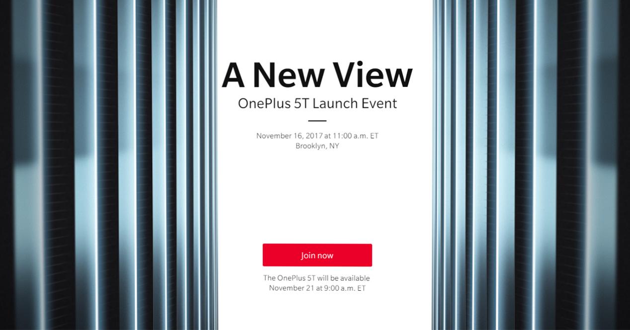Confirmación sobre la fecha de presentación del OnePlus 5T