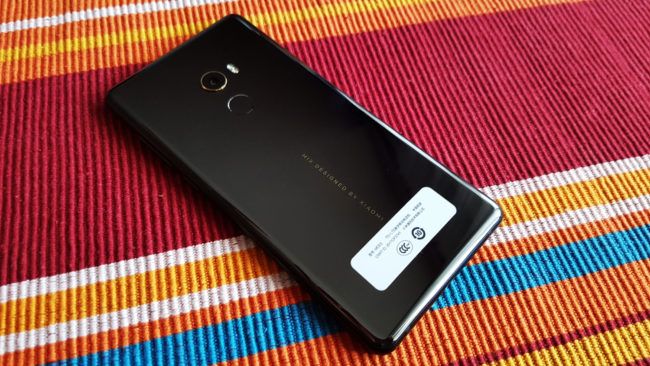 Imagen posterior del Xiaomi Mi Mix 2
