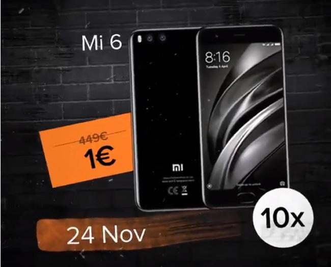 Xiaomi Mi 6 en oferta en el marco del Black Friday de Xiaomi