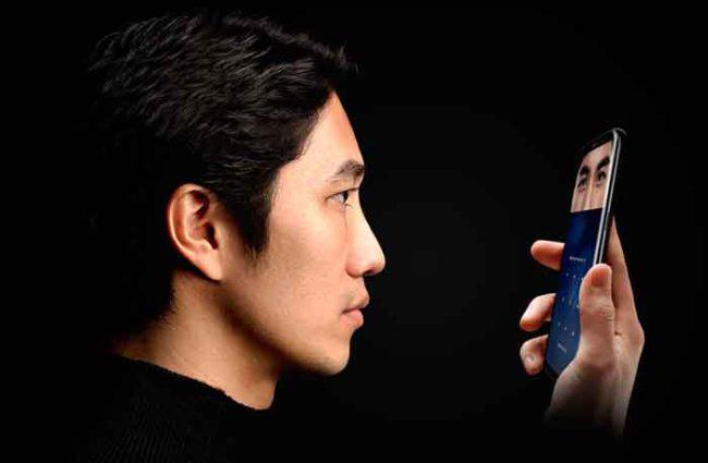 escáner facial en el Galaxy S9