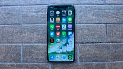 iPhone X tono azul