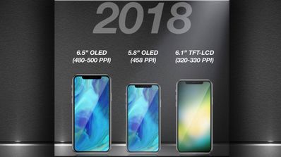 iPhone X Plus con pantalla OLED de 6.5 pulgadas