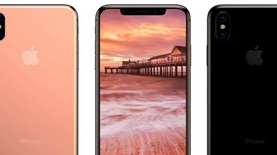 iPhone X en color rosa