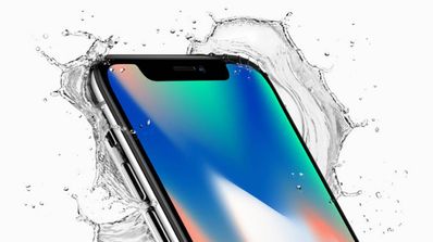 Frontal del iPhone X