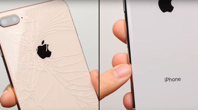 caída del iPhone X