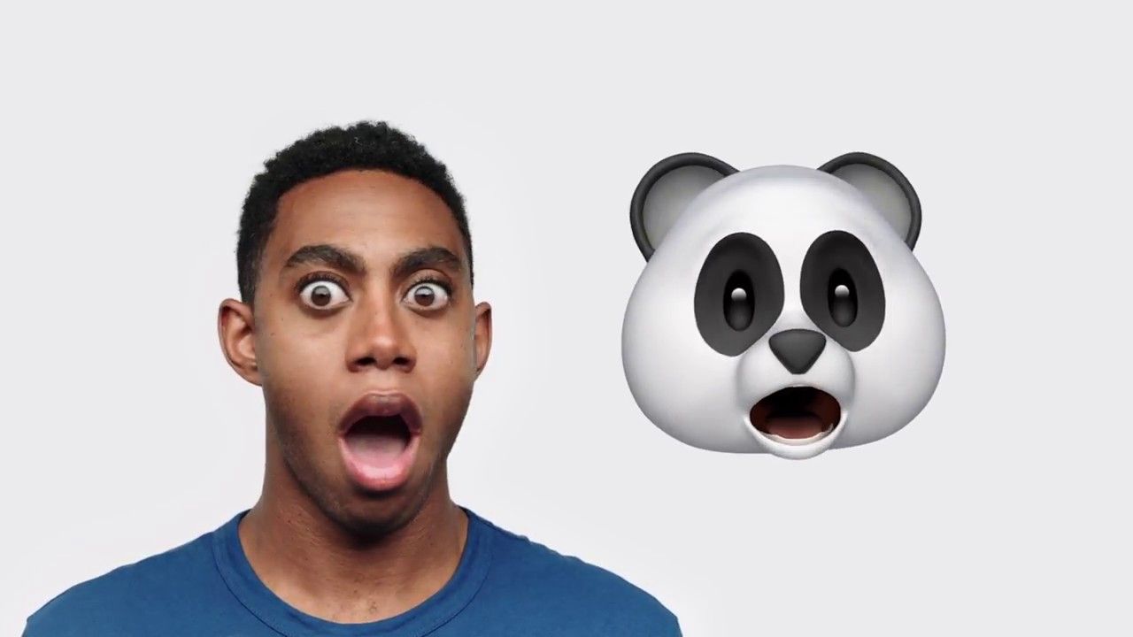 Ejemplo de animoji del iPhone X