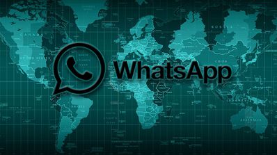Mapa de la red de WhatsApp