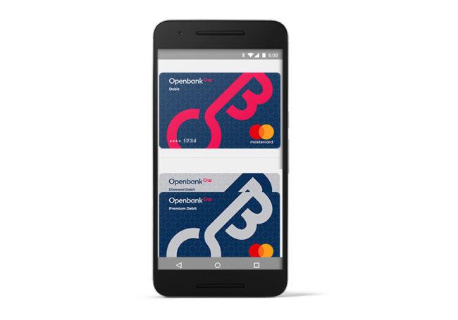 App Android Pay con cuenta Openbank