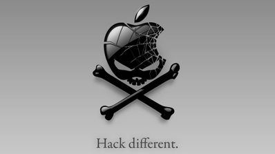 Icono de una caravela con el logo de Apple
