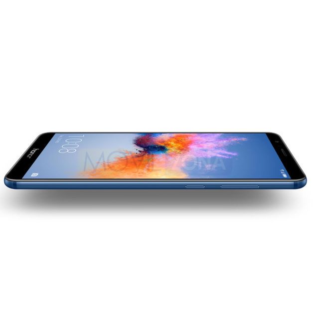 Honor 7X negro lateral