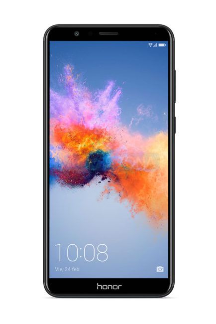 Honor 7X negro frontal