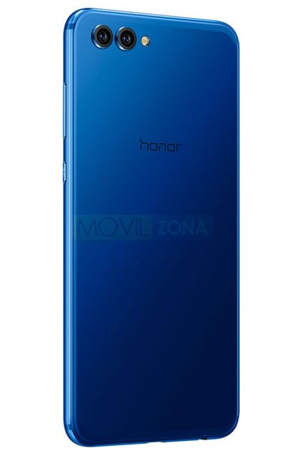 Honor View 10 azul vista tresera