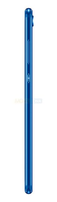 Honor View 10 azul de perfil