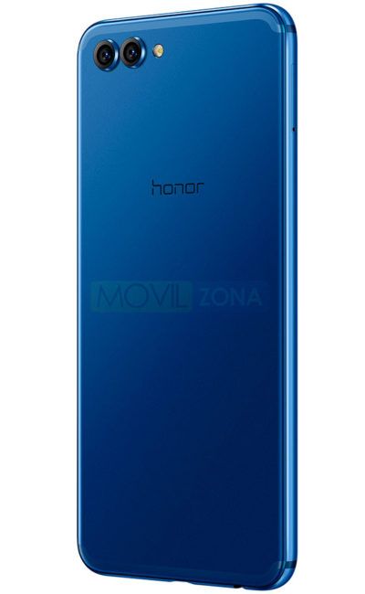 Honor View 10 azul vista trasera