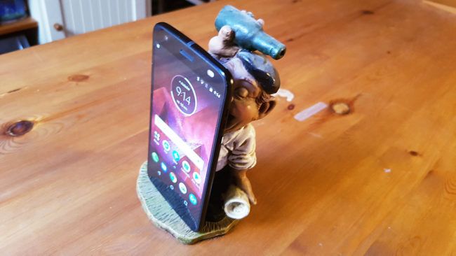 Lateral del teléfono Moto Z2 Force