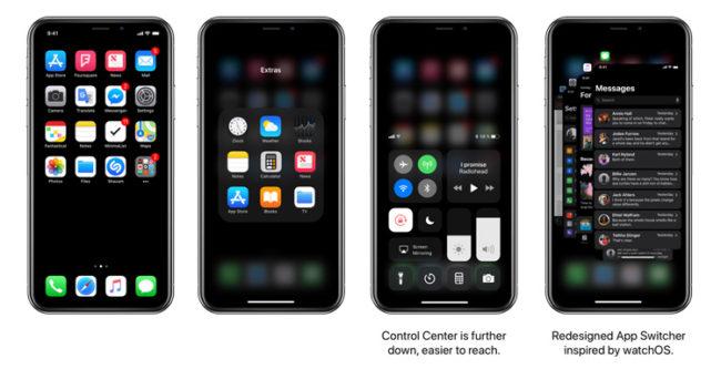 Modo oscuro de iOS 11 para la multitarea