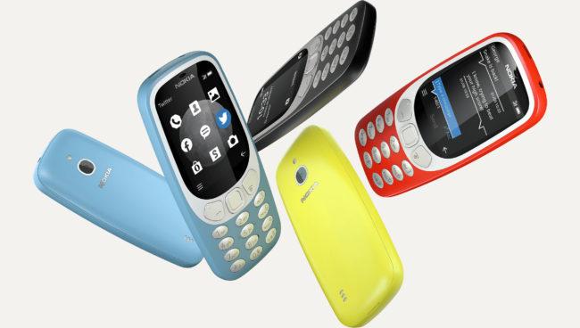 Nokia 3310 3G colores
