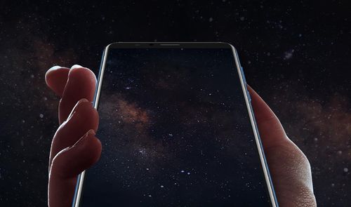 Pantalla infinita en un smartphone