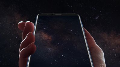Pantalla infinita en un smartphone