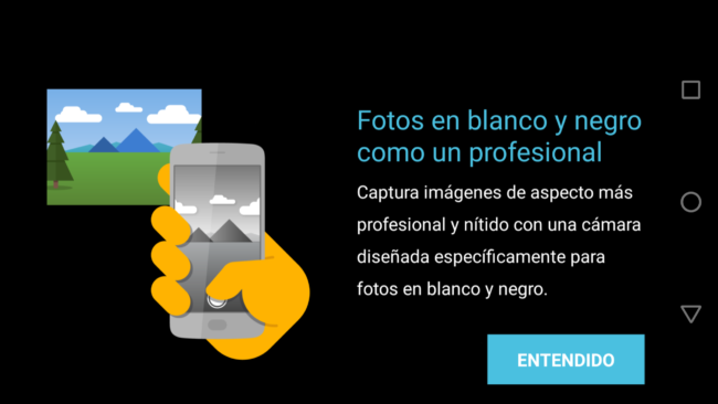 Fotos blanco y negro con el Moto Z2 Force