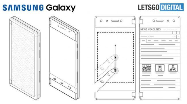 Samsung Galaxy con pantalla dual plegable