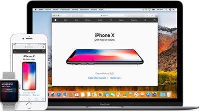 Interfaz de iOS comparada con la de macOS