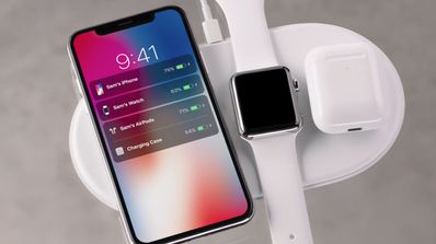 Carga inalámbrica del iPhone X