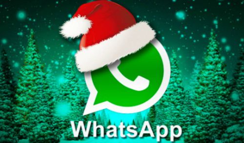WhatsApp en Navidad