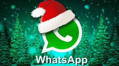 WhatsApp en Navidad