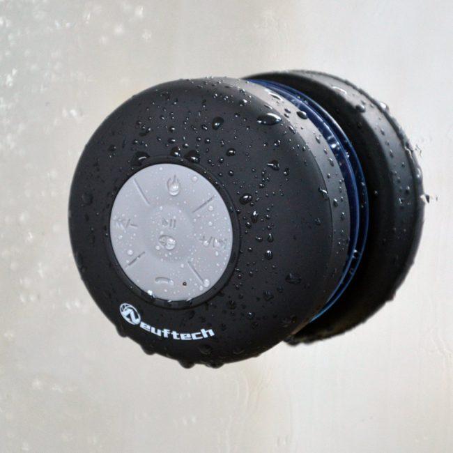 Mini altavoz Bluetooth para la ducha