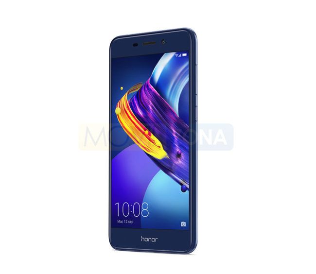 Honor 6C Pro negro vista letaral