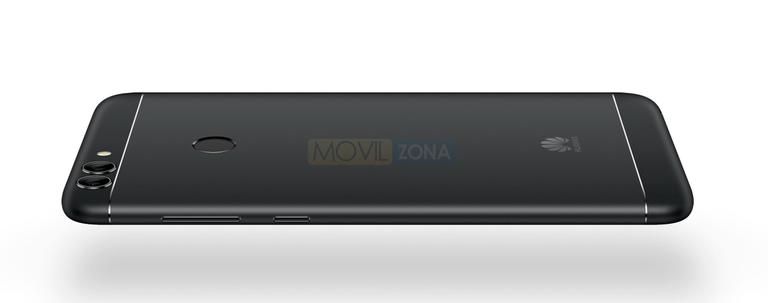 Huawei P Smart negro trasera