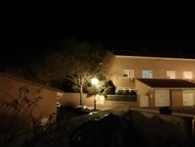 Foto por la noche con el Huawei P smart