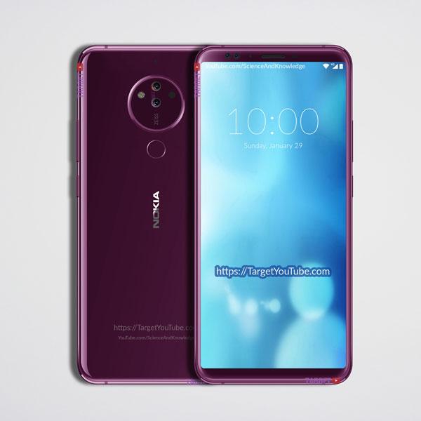 Nokia 10 violeta
