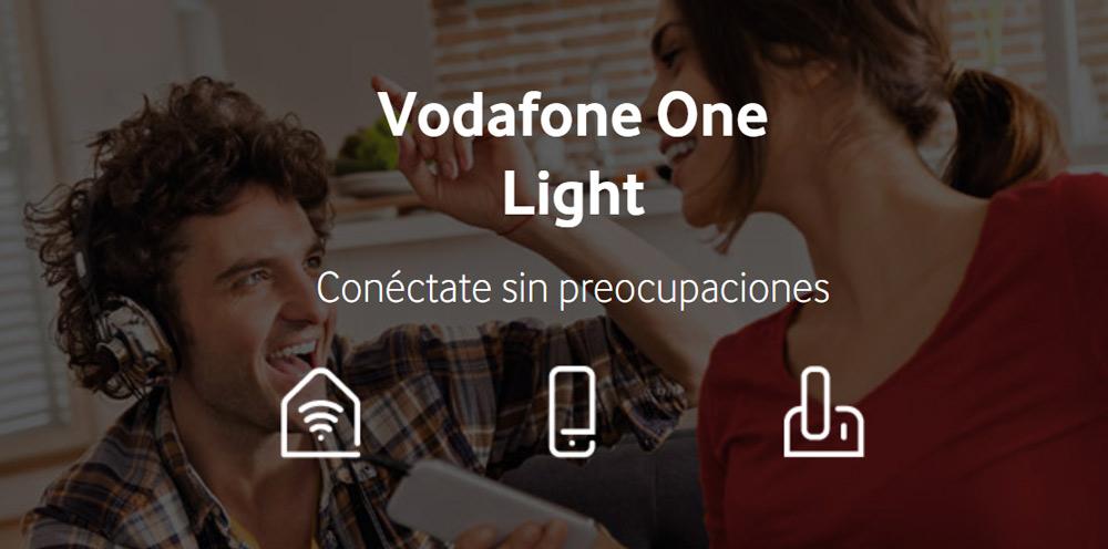 Nueva promoción en forma de tarifa Vodafone One Light