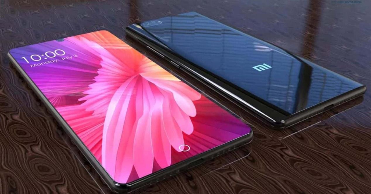 Diseño conceptual de un smartphone de Xiaomi