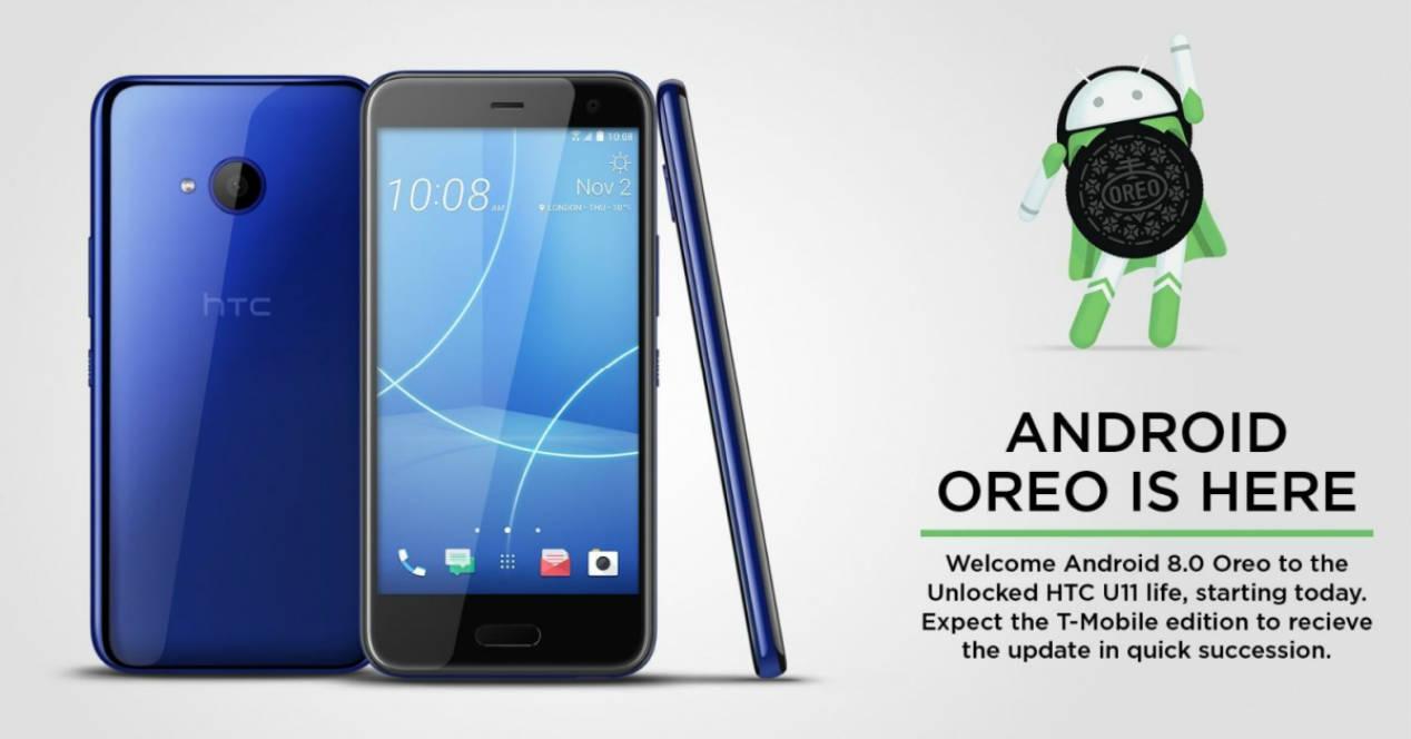 HTC U11 Oreo