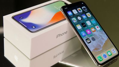 Caja de embalaje del iPhone X