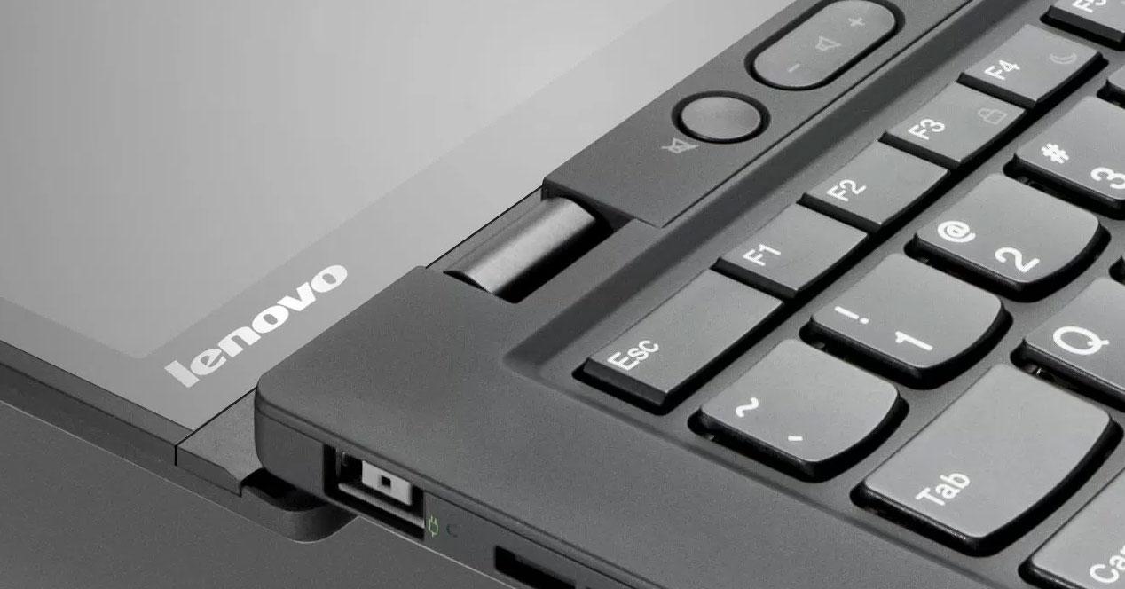 Lenovo X1 Carbon teclado y visagra