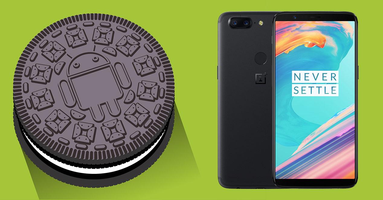 oneplus 5t android 8 oreo