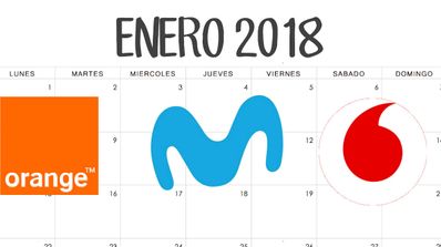 tarifas enero 2018
